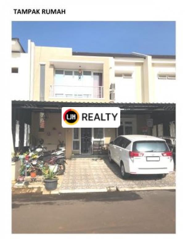 Rumah 2 Lantai Full Furnished di Paradise Resort Ciputat Tanggerang Selatan
