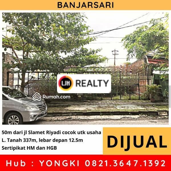 Tanah tengah kota 50m dari Slamet Riyadi