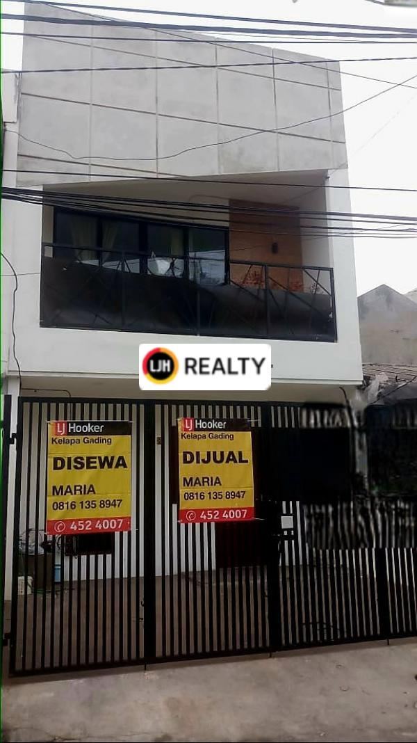 Disewakan Rumah Siap Huni Di Gading Putih Area kelapa Gading Jakarta Utara 