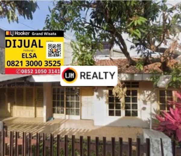 Rumah 1 Lantai Luas 156 M2 Dengan 3+1 Kamar Tidur Hanya 6 Menit Menuju Metro Indah Mall, Margahayu Kota Bandung
