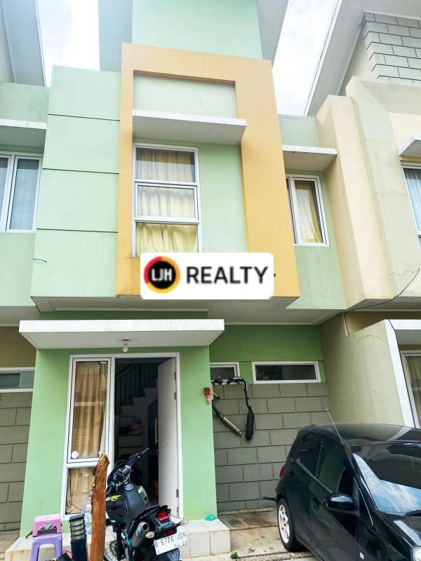 Dijual Murah Rumah 2 Lantai Cluster Arcadia Village Paramount Gading Serpong