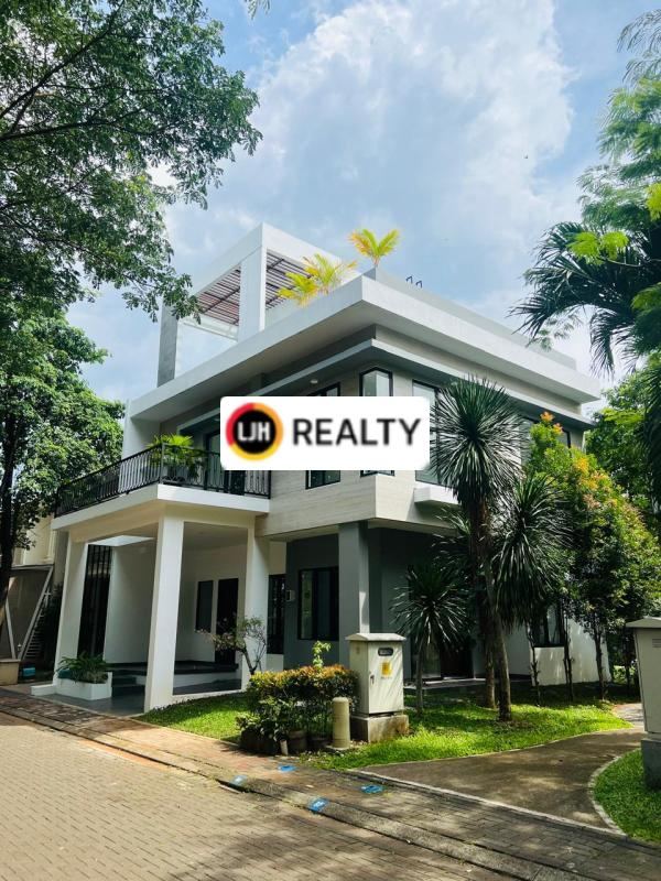 Assana House Vanya Park BSD City Rumah Hoek Bangunan Mandiri Dekat Rans Nusantara