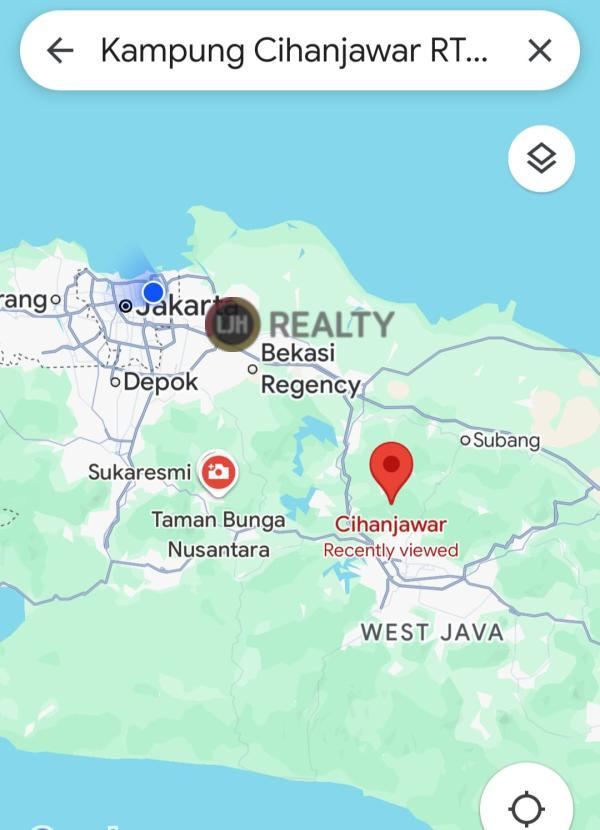 Villa di Cihanjawar, Cianjur Jawa Barat Dekat Taman Bunga Nusanatara 