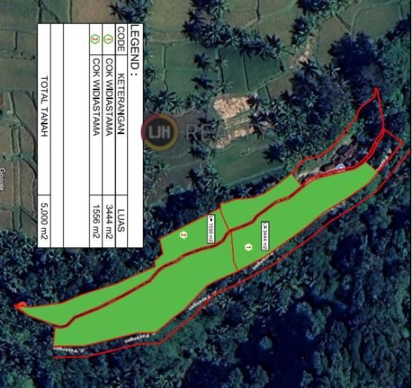 Dijual Tanah Ulapan Alam Tiyingan 2 Badung Bali 