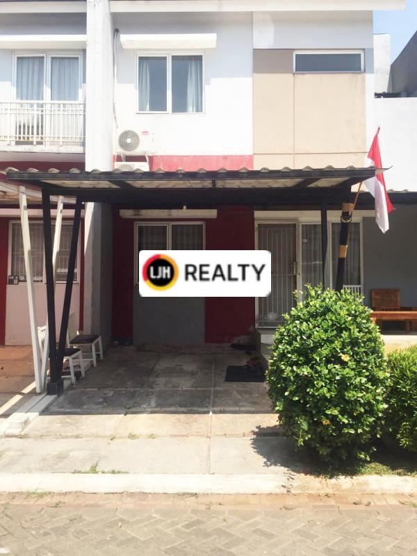 Dijual Rumah 2 Lantai Serpong Lagoon Cluster Flamingo Serpong Tangerang Selatan