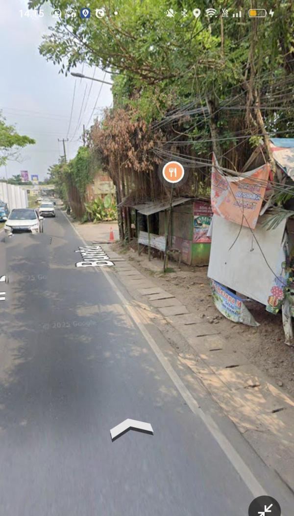 Dijual Tanah di Jalan Raya Buaran Rawabuntu Tangerang Selatan
