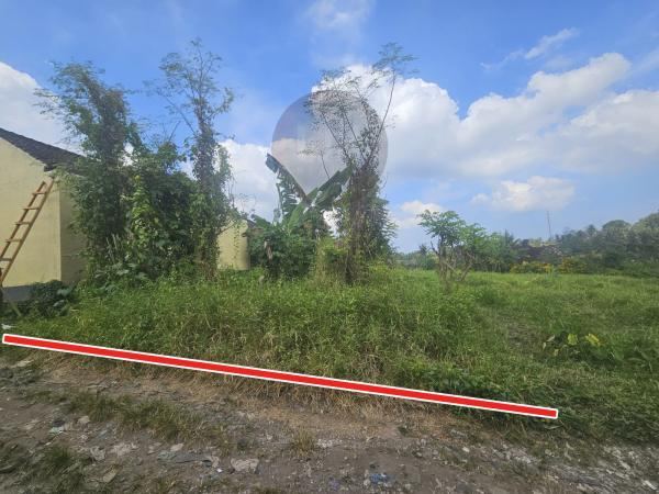 Land for sale at Gubug, Tabanan, strategic location, good access, close to Yeh Gangga Beach