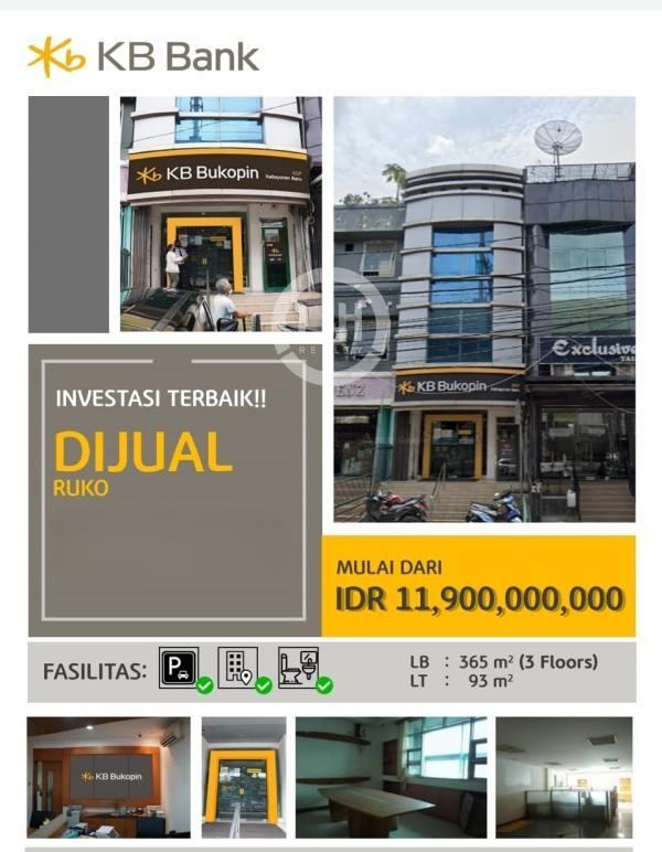 Dijual Ruko di Jl. RS Fatmawati, Cilandak, Jakarta Selatan