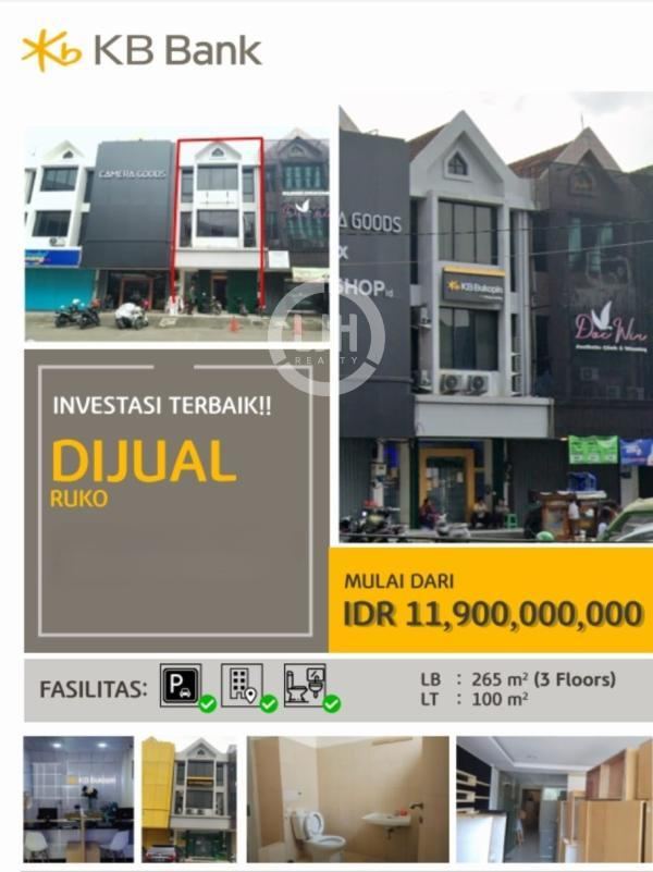 Dijual Ruko Lokasi Strategis di Boulevard Barat, Kelapa Gading, Jakarta Utara