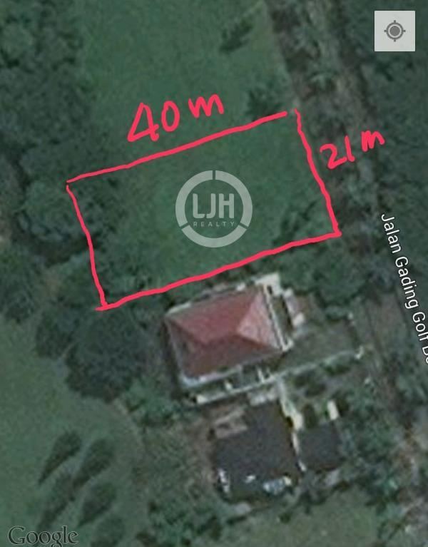 Dijual Kavling Paramount Hill Golf Gading Serpong Dengan View Golf