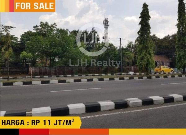 Tanah Pekarangan Sangat Strategis Lokasi Di Pinggir Jalan Ring Road Utara. 
