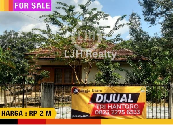 TURUN HARGA !!! SEBIDANG TANAH DAN BANGUNAN RUMAH TINGGAL DI ATASNYA
