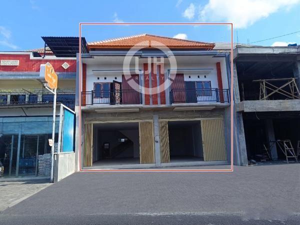 Shophouse for rent at Denpasar Barat, strategic location with new building, close to Gatsu area