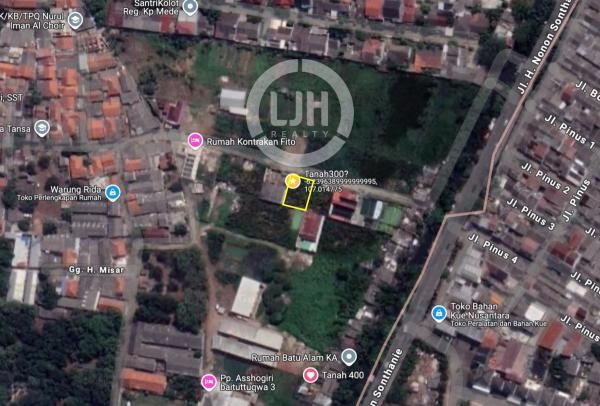 Tanah Pinggir Jalan di Bekasi Jaya Bekasi Timur 