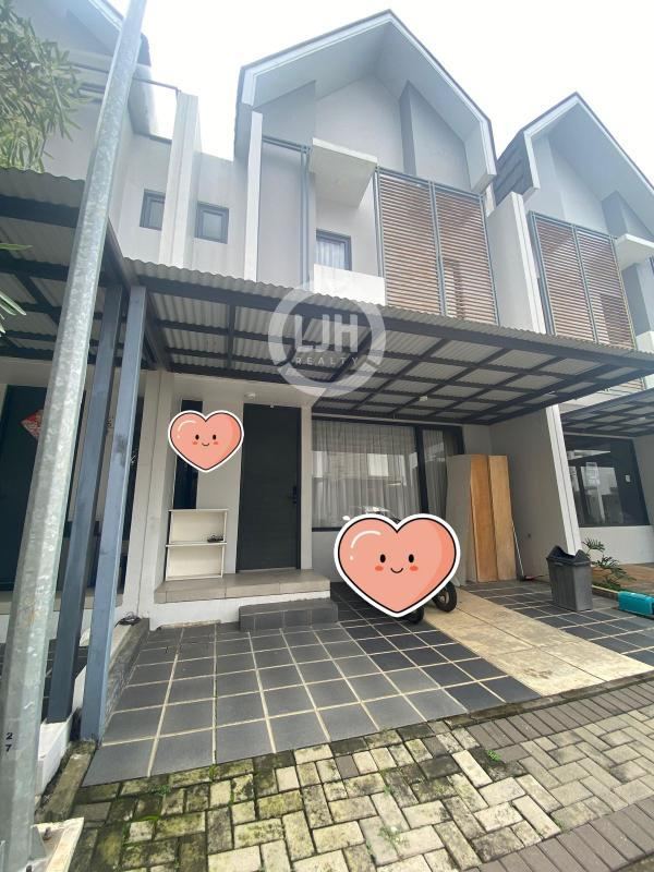  Dijual Rumah Myza Flat House BSD City 2 Lantai Furnished 3 KT Harga 1,75 M
