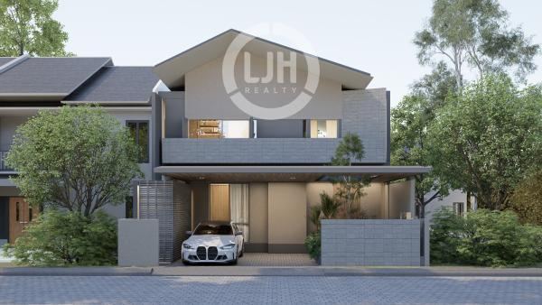 Brand New Luxury House di Griya Loka BSD, Samping Taman
