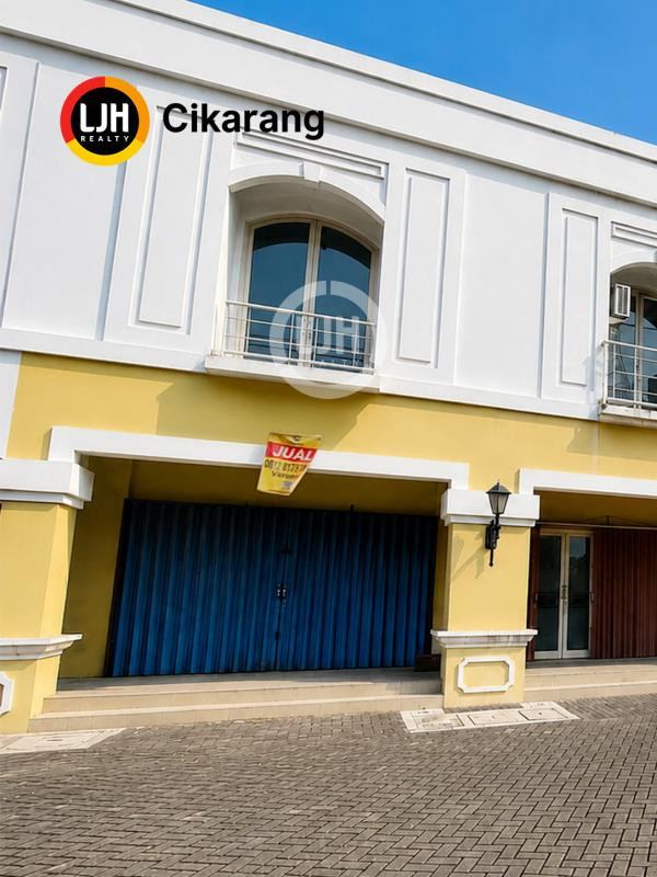 Jual Ruko Metro Boulevard Strategis Hadap Jalan Siap Pakai di Jababeka