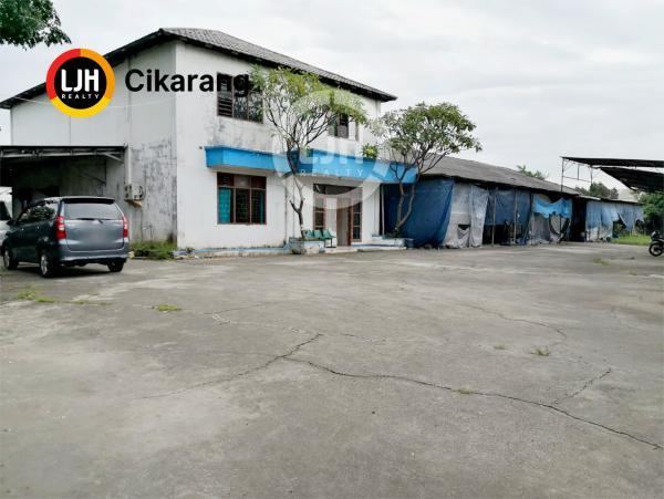 Jual Gudang dengan Lahan Luas Jl. Raya Lemahabang Cikarang Utara