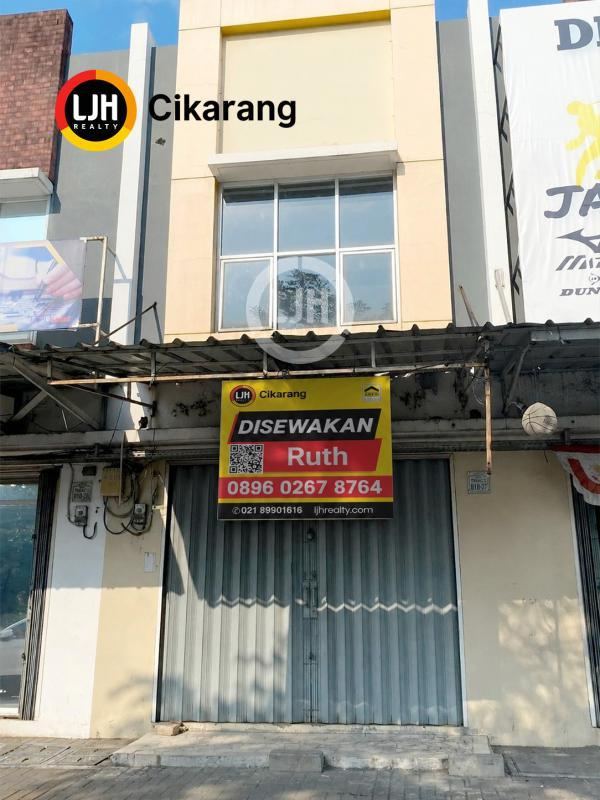 Jual Sewa Ruko Trace 2 Jababeka Cikarang Depan Sekolah Al Azhar