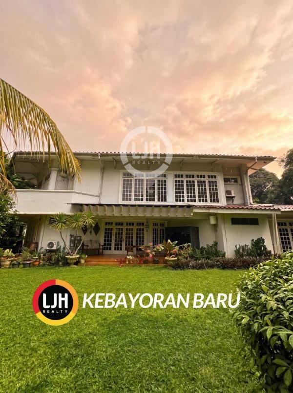 Dijual Rumah Tua Hitung Tanah Rare Plot di Kertanegara Kebayoran Baru Jakarta Selatan 