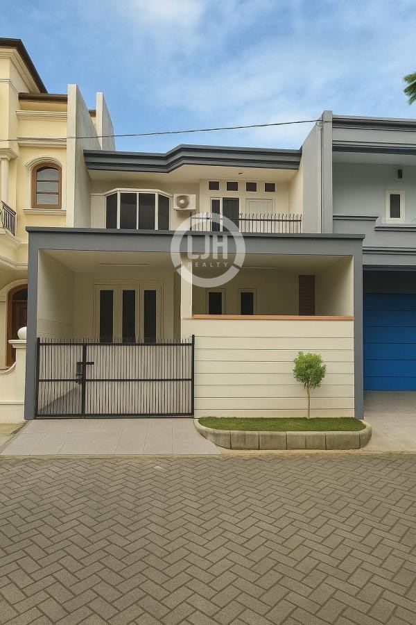 Rumah Jalan Lebar di Taman Pegangsaan Indah, Kelapa Gading, Jakarta Utara