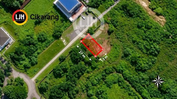 Dijual Kavling Luas 351 M2 di Cluster Simpruk Lippo Cikarang