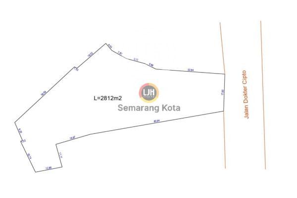 Kavling di jalan Dr. Cipto