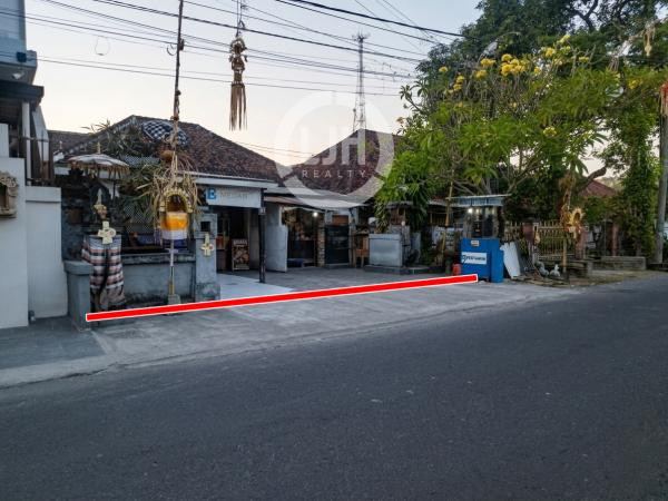 Land+building for rent at Denpasar Utara, strategic location, close to Renon area