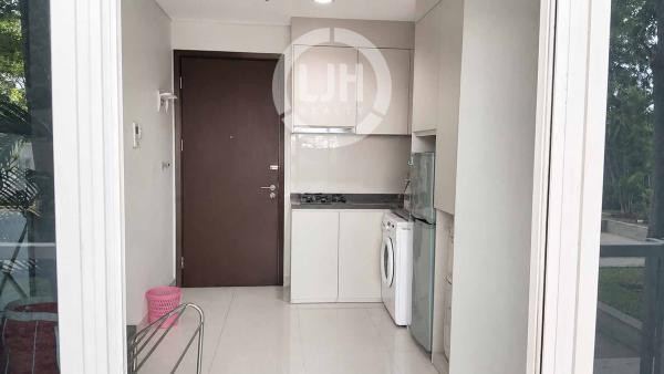 Apartemen Puri Mansion Tower Beryl 2 BR Lantai GF - Cengkareng Jakarta Barat,  Dekat Kolam Renang Semi Furnished
