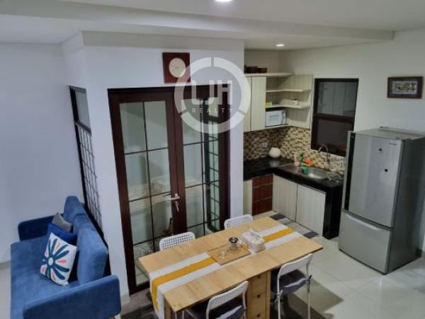 Rumah Woodland Cluster Patio 2 Lantai, Luas 119M2, Kamar 3, Full Furnished, SHM, bisa KPR, Cibatu Ciakarang Selatan
