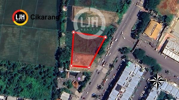 Dijual Kavling 2.202M2 di Jl Interchange Sebrang Grand Taruma