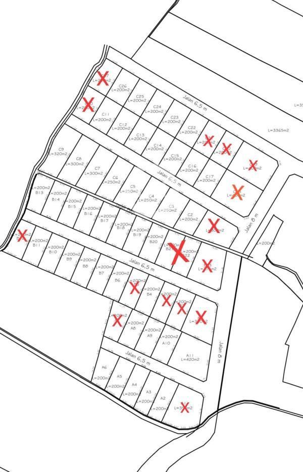 Land for sale at Jl. Pantai Yeh Gangga, Tabanan, strategic location, suitable for investment