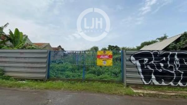 Tanah Jalan Raya Setu, Luas 1,375M2, SHM, Siap Bangun, Cocok untuk Dijadikan Gudang Logistik, Workshop, Maupun Tempat Usaha, 3Km Dari Tol Burangkeng Setu Bekasi