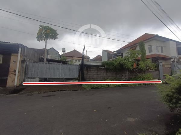 Land for sale at Dangin Puri Kaja, Denpasar, strategic location, good access, close to Ngurah Rai Stadion, only 10 minutes to Renon area