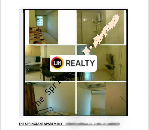 Apartemen 2 KAMAR, FULLY FURNISHED, Di  The Springlake Summarecon Bekasi