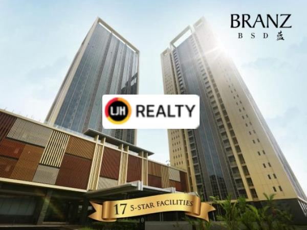 Apartemen 2 KAMAR, FULLY FURNISHED,Di The Branz, Area BSD