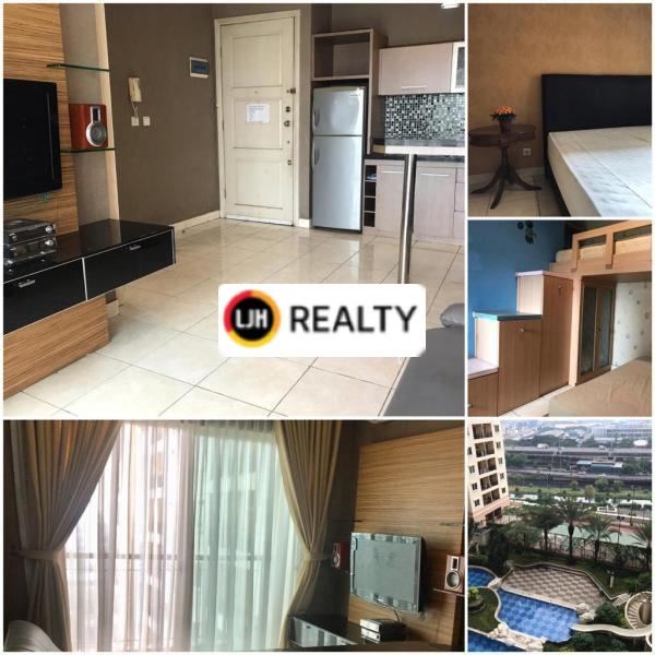 Apartemen 2 KAMAR, FULL FURNISHED Di Cityhome Hawaiian Bay, Kelapa Gading Square