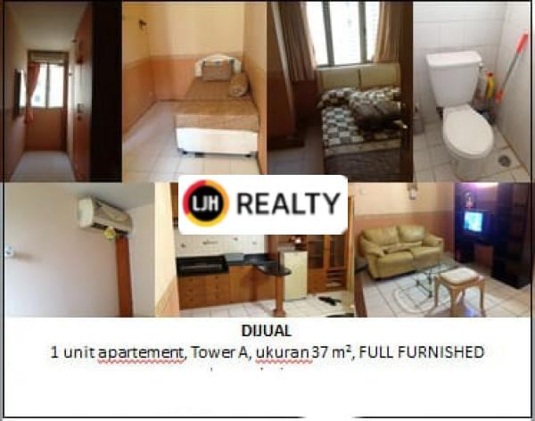 Apartemen 2 KAMAR, FURNISHED Di Wisma Gading Permai Area Kelapa Gading