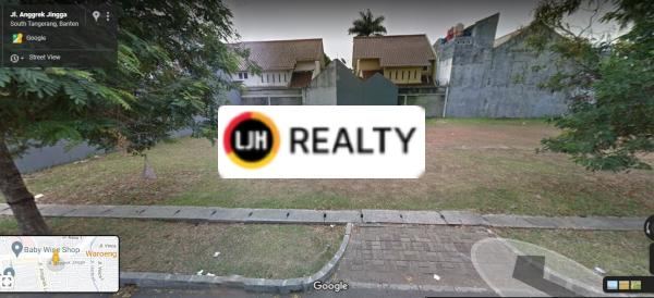 Dijual Kavling Badan di Cluster Anggrek Loka Boulevard BSD City