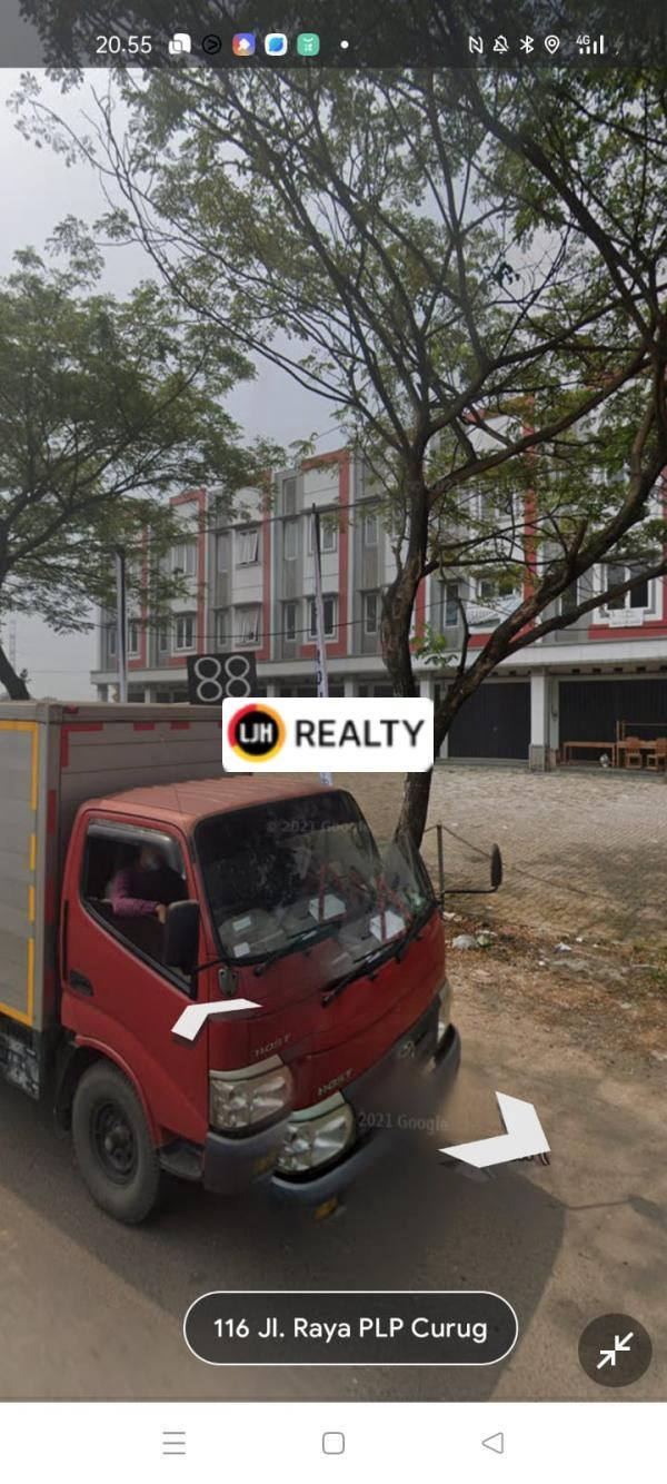 Jual Ruko 3.5 Lantai di Jl Curug Tangerang
