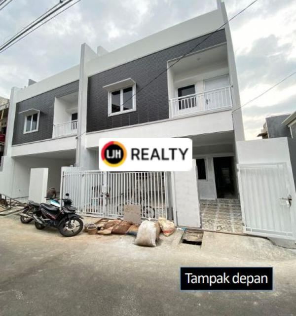 Rumah Baru 3 Lantai di Jl Palem Duri Kepa Jakarta Barat