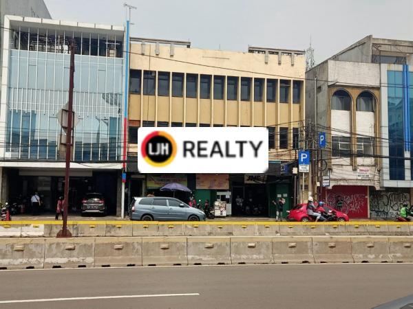 Ruko sewa perlantai strategis di Petojo, Jakarta Pusat