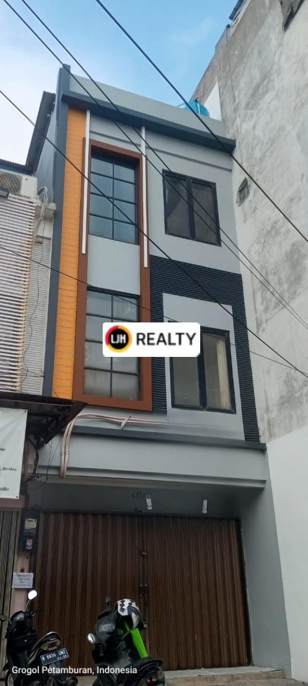 Ruko Siap Huni cocok untuk usaha dan kantor di Tanjung Duren, Jakarta Barat