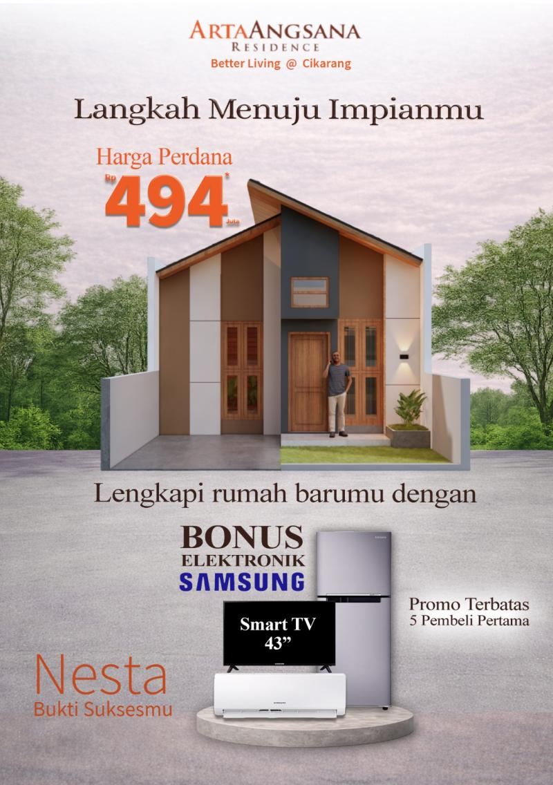 ARTA ANGSANA RESIDENCE, Better Living @Cikarang