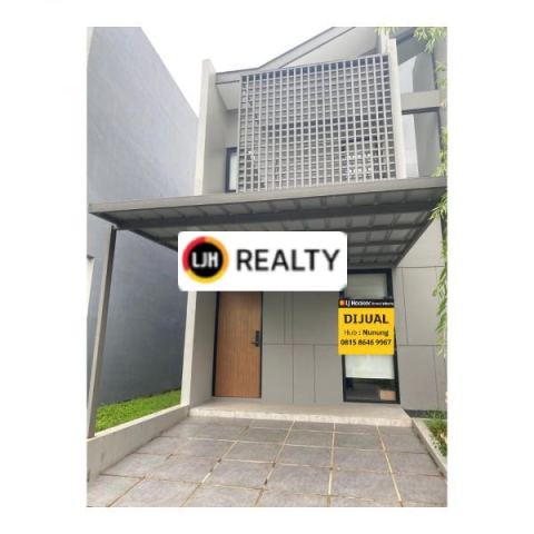Rumah Milenial O2 Full Furnished 2 Lantai 500 M dari Mall Living Plaza Grand Wisata Bekasi