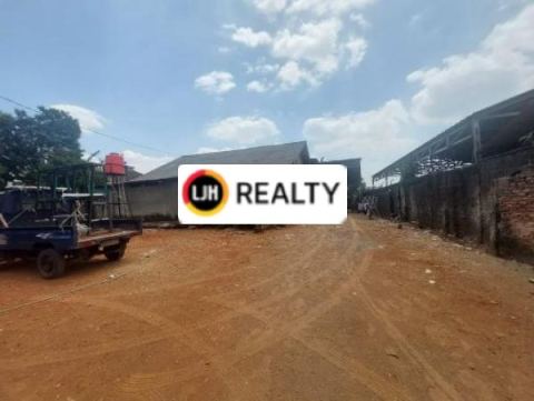 Tanah 1000 M2 Bonus Rumah dan Ruko Dekat Tol Setu, Kabupaten Bekasi