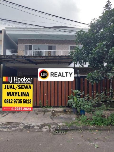 Rumah mewah 2 lantai di citra raya 