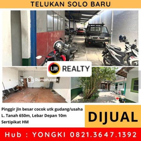 Ruang usaha di Telukan Solo Baru