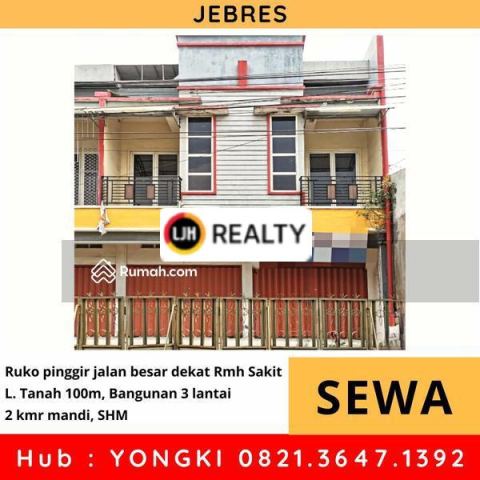 Ruko siap pakai Jebres dekat Rumah Sakit