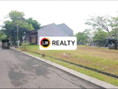 Tanah Kavling Siap Bangun Hadap Jalan Raya Bulevard Deltamas Cikarang